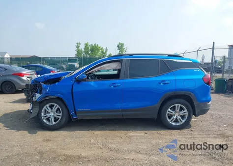 2024 GMC Terrain Sle from USA, damaged, VIN 3GKALTEG1RL128254